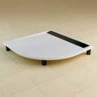 Brodzik półokrągły 80x80cm Ronal Ila  WIR550800404