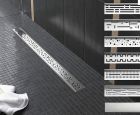 TECE Drainline odpływ liniowy 150cm z rusztem Drops 601530 komplet