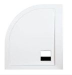 Sanplast BP-P/SPACE brodzik półokrągły 80x90cm 615-110-0430-01-000