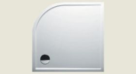 Riho 280 brodzik półokrągły płaski 90x90x4.5 cm DA88