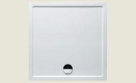 Riho 261 brodzik kwadratowy płaski 100x100x4.5 cm  (z panelem) DA69